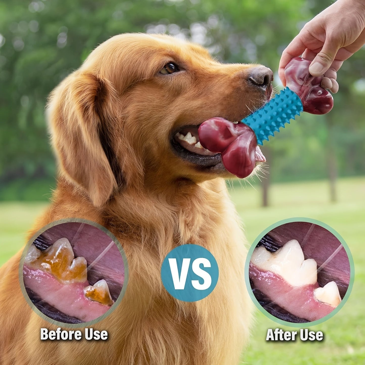 Aggressive Chewers Dog Chew Toys for Medium Dogs and Puppies Teething Toys Gift for Medium Breed