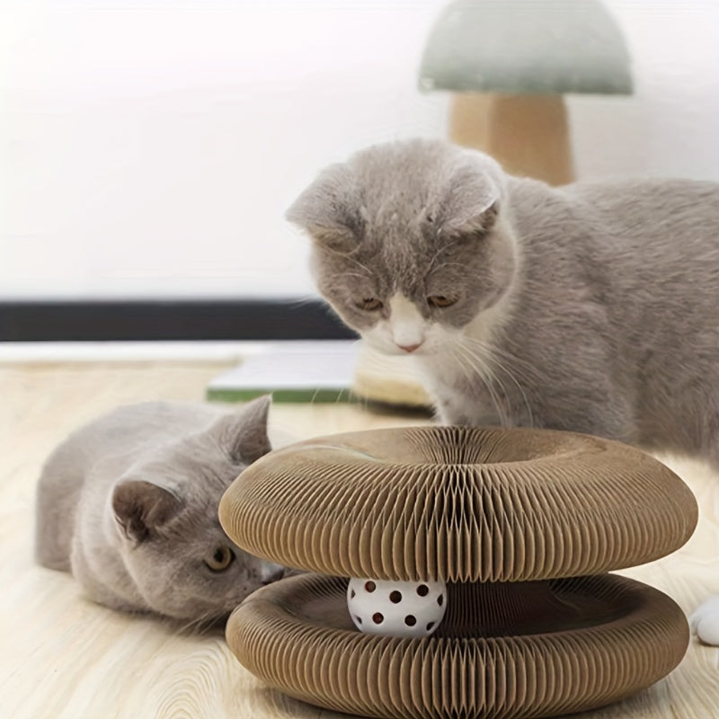 Durable Cat Scratching Board for Indoor Play and Exercise - Interactive Pet Toy for Endless Fun