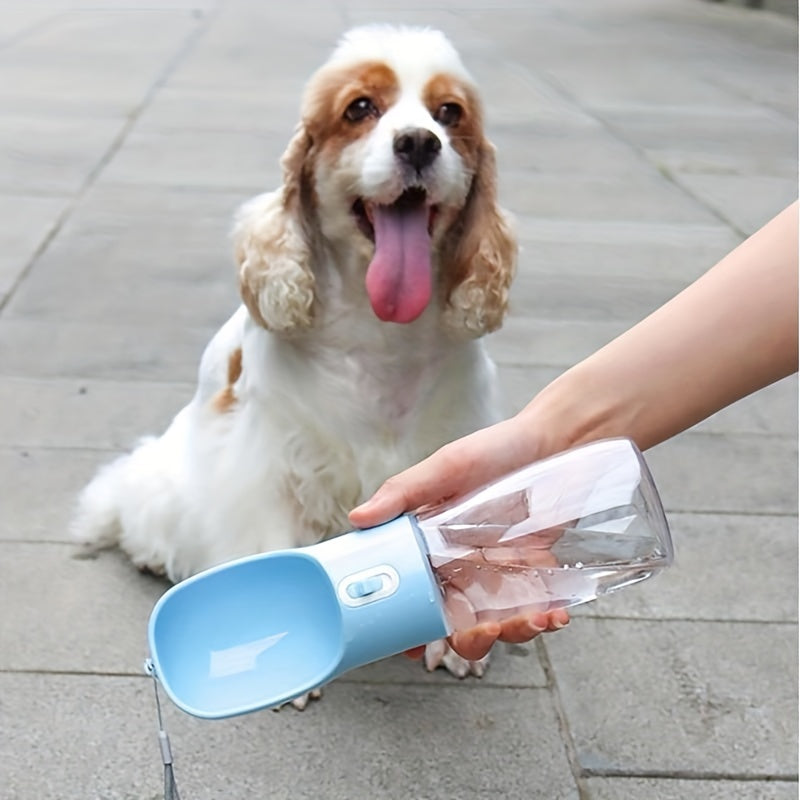 Leakproof Portable Dog Water Bottle with Bowl for Travel Outdoor Activities - Hydrated Pet Anywhere