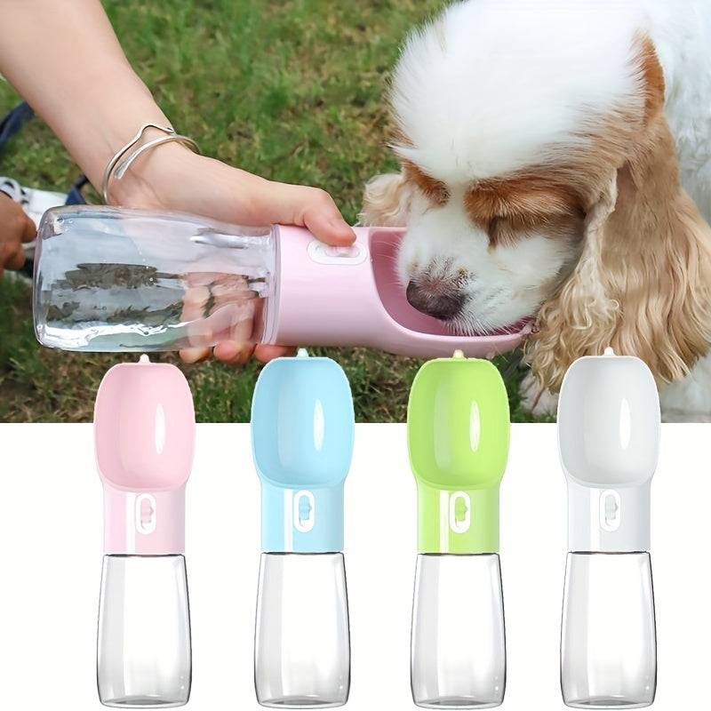 Leakproof Portable Dog Water Bottle with Bowl for Travel Outdoor Activities - Hydrated Pet Anywhere