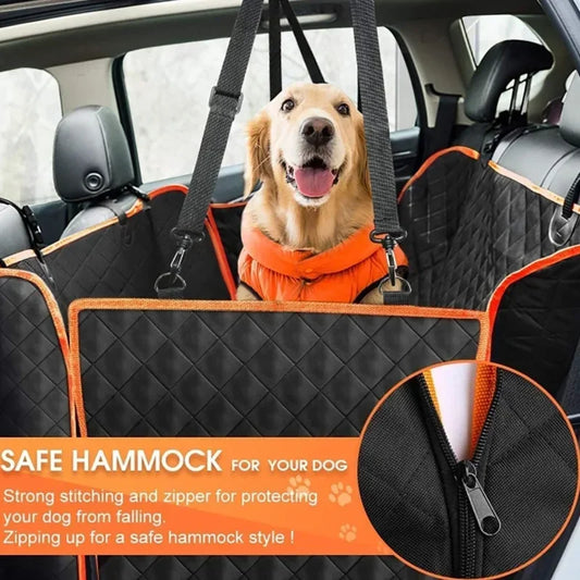 Dog Car Seat Waterproof Dirt Resistant Pet Travel Mattress Car Rear Seat Scratchproof Protector Mat Pet Accesorios Dog Supplies