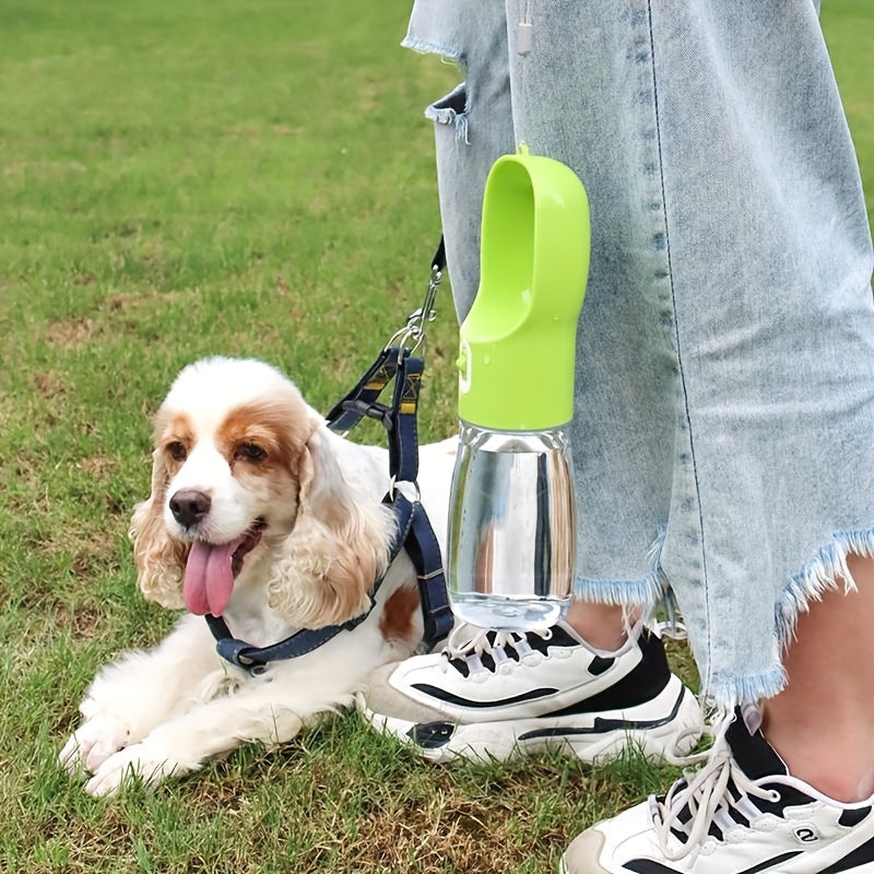 Leakproof Portable Dog Water Bottle with Bowl for Travel Outdoor Activities - Hydrated Pet Anywhere